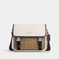 (해외) 코치 COACH CT753 cpbh 남자 가방 컬러블럭 Racer 메신저 크로스백