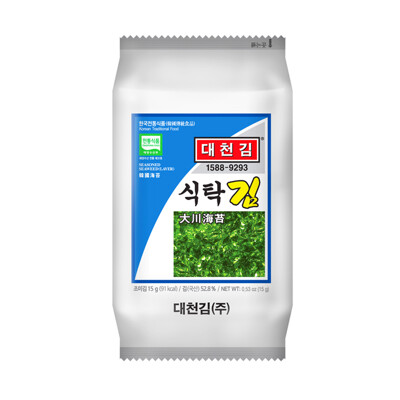 대천김 조미김 식탁김 20봉/구운김