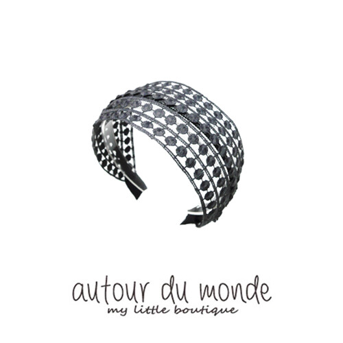 오뜨르뒤몽드 dot wide hairband (gray) 최저가 쇼핑 정보 - 에누리가격비교  오뜨르뒤몽드 dot wide hairband (gray) < 헤어액세서리... 