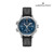 [해밀턴] H77922341 카키 에비에이션 X-Wind GMT 크로노 쿼츠 46mm 블루 다이얼 블랙 러버 남성 시계