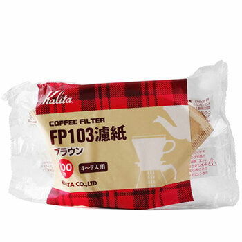 칼리타 커피필터 fp103 브라운 5~6인용