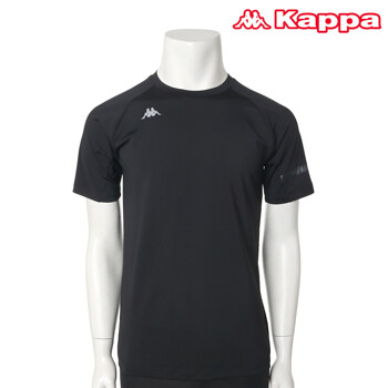 카파 남성 쿨 라운드 반팔 티셔츠 블랙 KKRS261ML