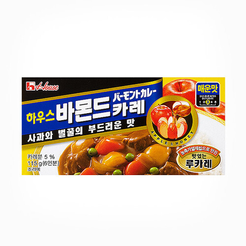 최저가 검색 - 에누리가격비교 하우스식품 농심 하우스 바몬드 카레 매운맛 115g [1개] < 즉석밥,덮밥 < 라면,통조림,즉석식품 [에누리 가격비교]