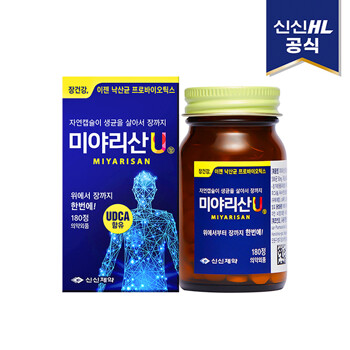 신신제약 미야리산U 낙산균 프로바이오틱스 (180정/1개월분) 1병