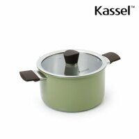[Kassel] 카셀 올리브 (IH)인덕션 2PLY 냄비 [20CM 양수]
