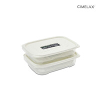씨밀렉스 대용량저장 보관용기 킵업트레이 (1.3Lx2개) 냉동전용보관용기