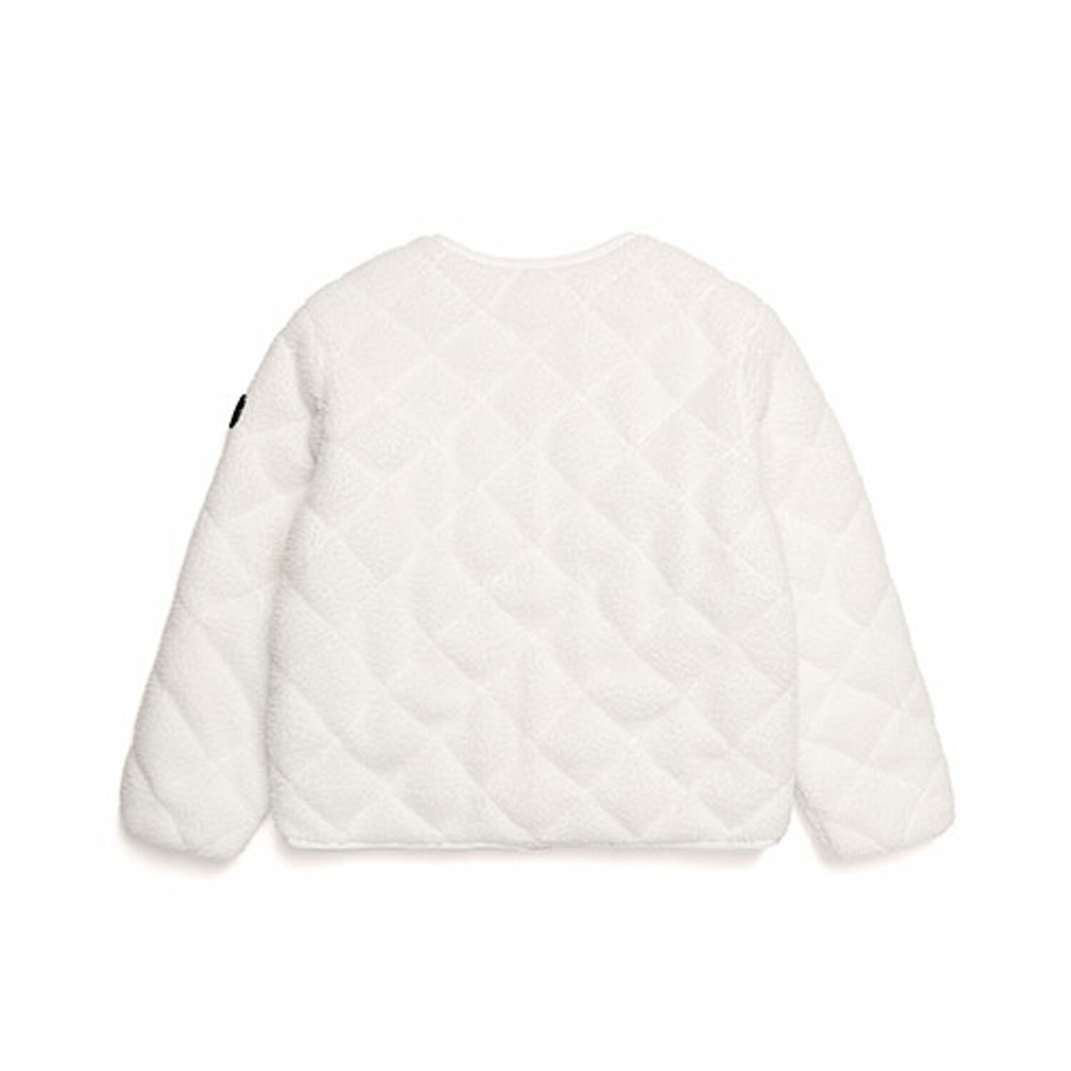 내셔널지오그래픽키즈]N214Kft180 키즈 디퍼 U넥 퀼팅 플리스 가디건형 풀집업 White | 백화점을 클릭하다. Ak 몰
