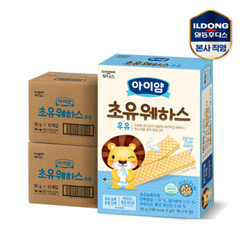 아이얌 초유 웨하스 우유(36g) 20개