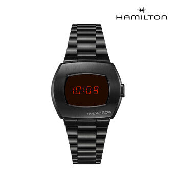 [해밀턴] H52404130 아메리칸 클래식 해밀턴 PSR 디지털 쿼츠 블랙 PVD 남성 시계