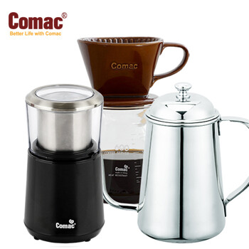 코맥 핸드드립 홈카페 3종세트(DN4/ME2/K1) 커피그라인더+드립세트+드립포트[커피용품/전동그라인더]