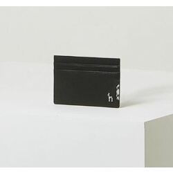 [헤지스ACC]HJHO2F286/블랙 퍼피장식 가죽 카드지갑
