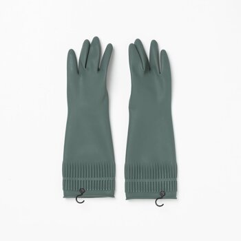 [JAJU/자주] 자주 쓰는 고무장갑 37cm 다크그린