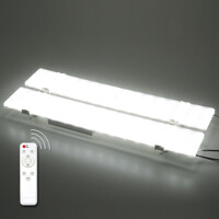 [다빈치LED] 리모컨 밝기조절 LED조명 3분간편교체 LED모듈 국산가정용 거실등 주방등 욕실등 등기구 (55W 형광등2등교체용)/ST-50WD_리모컨디밍