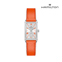 [해밀턴] H11221851 아메리칸 클래식 아드모어 쿼츠 18.7mm x 27mm 오렌지 가죽 여성 시계
