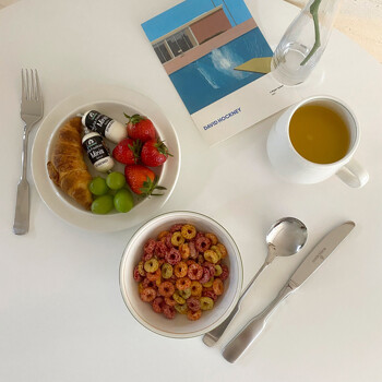 시라쿠스 메이플 접시 시리즈 (4 color) 공기