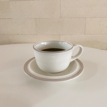 시라쿠스 메이플 접시 시리즈 커피잔세트/(4 color) 