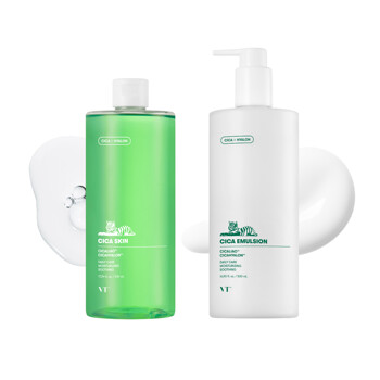 [브이티] 시카 대용량 기초세트 (스킨510ml+에멀전500ml)