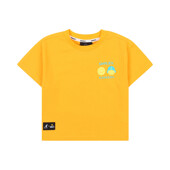 [캉골키즈]스마일리 투 아이콘 백 포인트 티셔츠 PB 0416 LR