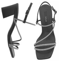 SPUR[스퍼]Vaseiz strap Sandal SS8033_Black