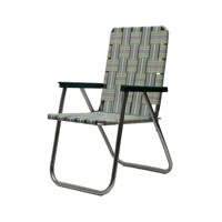 론체어 클래식 그린 DUG0708 캠핑의자 야외의자 접이식 휴대용