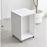 이동식 바퀴형 심플 화장대 수납 의자 (3색) 현관 스툴 디자인 보조 작은 미니 수틀