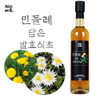 자연비초 민들레담은 발효식초 500ml 천연발효식초