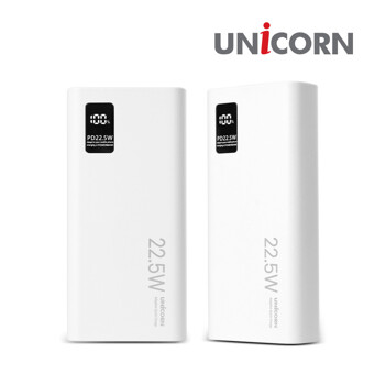 유니콘 대용량보조배터리 20000mAh C타입 PD3.0 고속충전 동시충전가능  PD-20000M