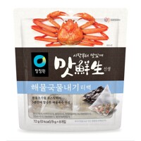 [청정원] 맛선생 해물국물내기 티백 72g