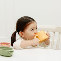모엘루베베 유아 실리콘 허니 컵 어린이집 양손형 아기 간식컵