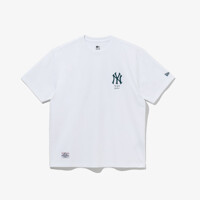 [뉴에라][공용]MLB 뉴욕 양키스 레터링 티셔츠 화이트(14179159)