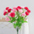 FB03_선명한 카네이션부쉬 43cm 조화 성묘 인테리어 꽃