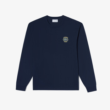  [라코스테남성] 뱃지 매치 긴팔 티셔츠 TH0565-54G