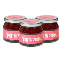 JAMMINT 74% 딸기잼 165g 3병