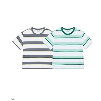 [네파키즈]아이스쿨 스트라이프 티셔츠 KKD5317