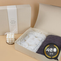 프리미엄 꿀 수건 답례품C(땡큐1+꿀스틱 10포) 선물세트 단체선물 기념선물