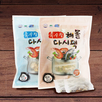 [원정씨푸드] 육수왕 다시팩 set (시원한맛1팩+칼칼한맛1팩)