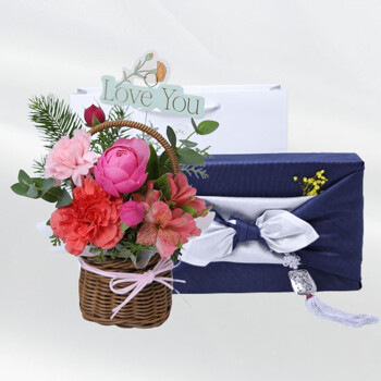 타샤 카네이션+도라지정과 500 어버이날 스승의날 감사 존경 은혜 축하 생신 기념일 선물 꽃배달