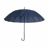 양산 우산 양우산 우양산 장마 튼튼한 16살 네이비 골프 가이드 자동 장우산