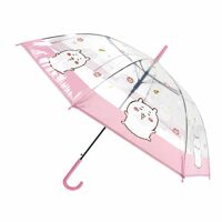 양산 우산 양우산 우양산 장마 먼작귀 치이카와 보더 60 투명창 POE 1단 장우산