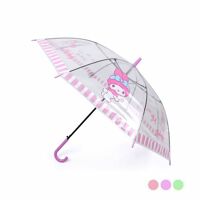 양산 우산 양우산 우양산 장마 귀여운 마이멜로디 캐릭터 56 투명 1단 장우산 학생