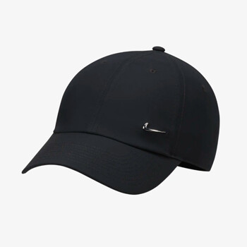 나이키 클럽 언스트럭처 메탈 스우시 캡 FB5372-010