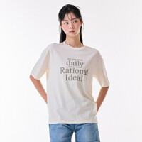 체이스컬트 HS20 / 여성 5부 소매 티셔츠 DBZG5852C0A