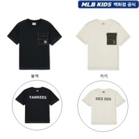 [MLB 키즈] 아웃도어 우븐 포켓 티셔츠 7ATSCP443