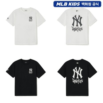 [MLB키즈]베이직 스트리트 로고 티셔츠 (택1) 7ATSB0643
