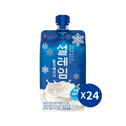 [롯데][빙과][무배] 설레임 밀크 24개