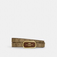 코치 Signature Buckle 리버시블 벨트 CR436 IMBDX