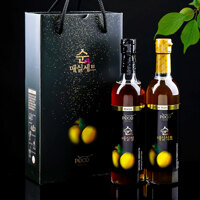 황매실로 만든 순매실 세트[매실청500ml + 매실식초500ml]