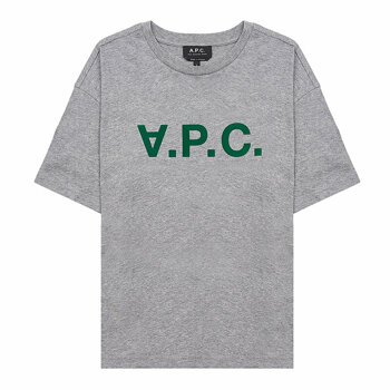 APC 여성 VPC 로고 반팔 티셔츠 COFDW F26325 PLB COFDWF26325PLB