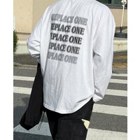 NWW 7부티셔츠 커플 리플레이스 시원한 간절기 워셔블 레터링 코튼 루즈핏 긴팔 티셔츠
