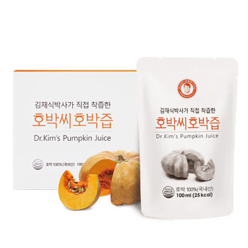 [김재식헬스푸드] 호박씨호박즙 100ml 30팩 x 3박스(총90팩)